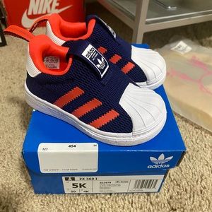 Adidas Superstar 360 I Toddler shoes SZ 5 NEW